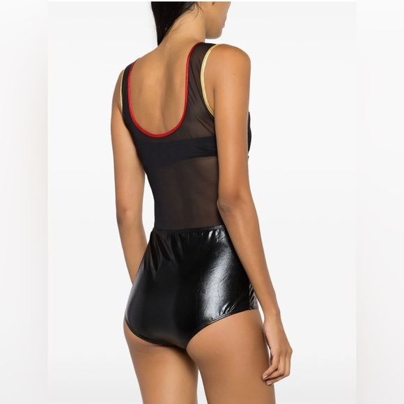 BRIGITTE- NWT- size P- Graphic Swimsuit (could also pass as a body suit) - Picture 4 of 6